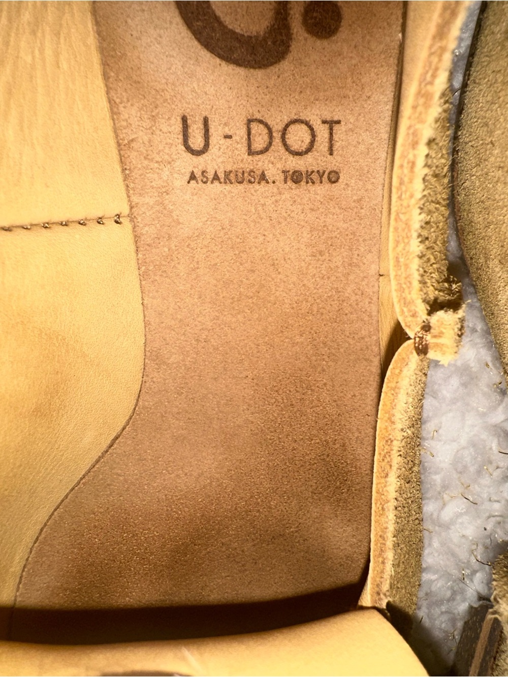 U - DOT JAPANESE Tan Suede Tassel Loafers - Picture 8 of 8